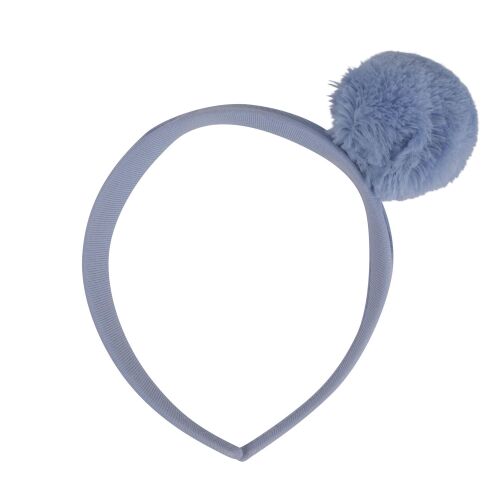 PRE ORDER AW24/25 Girls ADee Pommy Headband W241904 Iced Blue