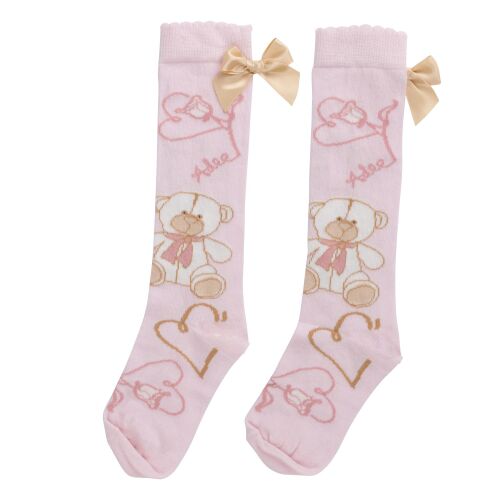 PRE ORDER AW24/25 Girls ADee Sloane Socks W243920 Pink