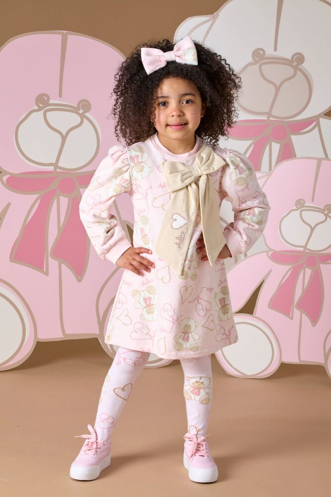 PRE ORDER AW24/25 Girls ADee Sage Dress W243710 Pink