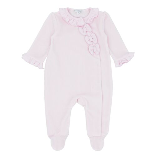 Girls Blues Baby Babygrow BB1680