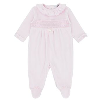 Girls Blues Baby Babygrow BB1724