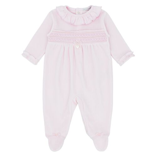 Girls Blues Baby Babygrow BB1724