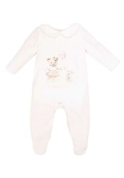 Girls Jamiks Pink Bears Babygrow