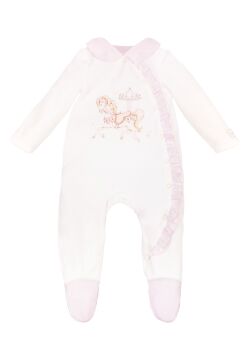 Girls Jamiks Pink Carousel Babygrow