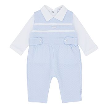 Boys Blues Baby Dungaree Set BB1660