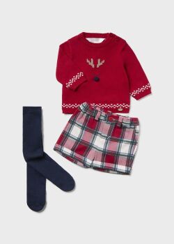 Boys Mayoral Outfit 2249 Red 008