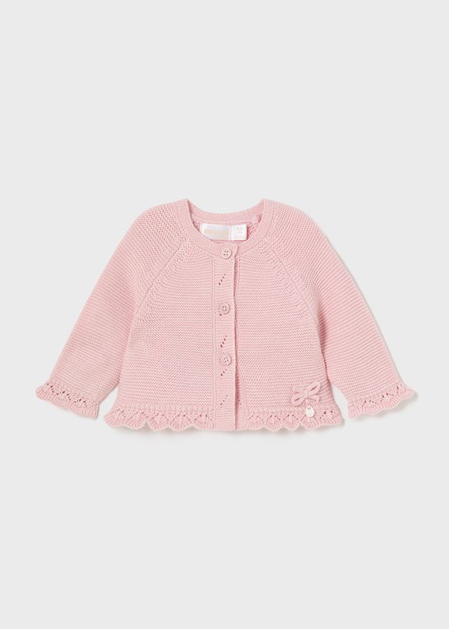 Girls Mayoral Cardigan 2301 Baby Rose 22