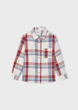 Boys Mayoral Shirt 4114 WIne 85