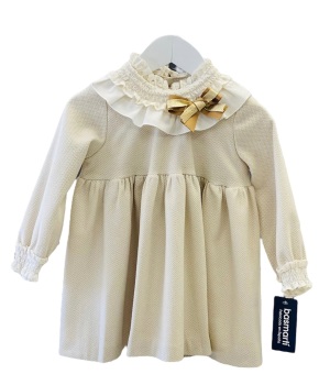 Girls Basmarti Beige Dress 24902