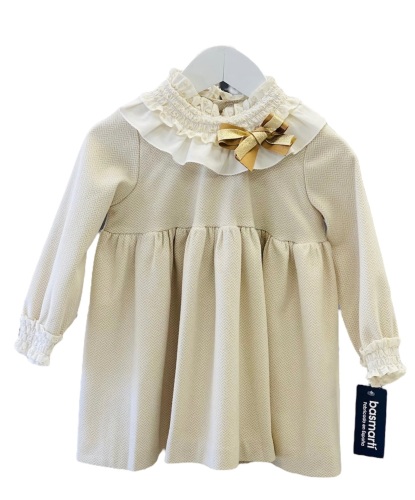 Girls Basmarti Beige Dress 24902