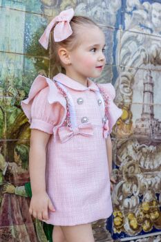 Girls Naxos Pink Dress 7433