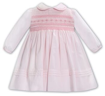 Girls Sarah Louise Dress 013392 Pink