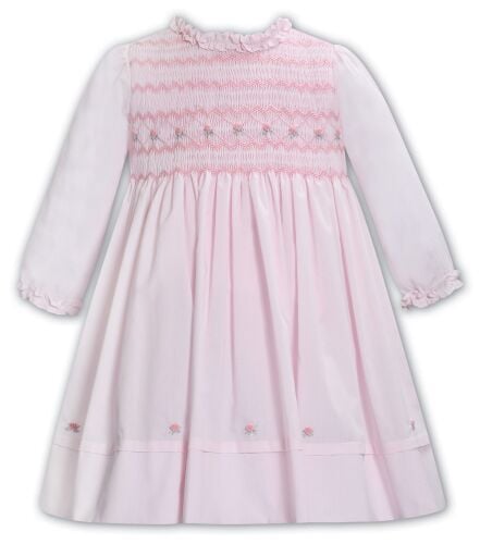 Girls Sarah Louise Dress 013383 Pink