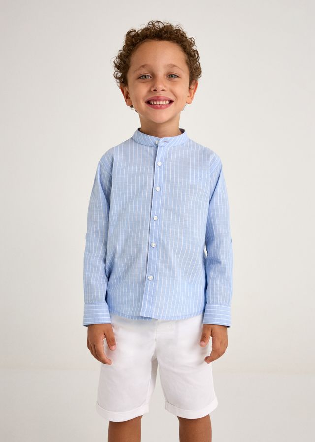 PRE ORDER SS25 Boys Mayoral Shirt and Shorts Set 3230