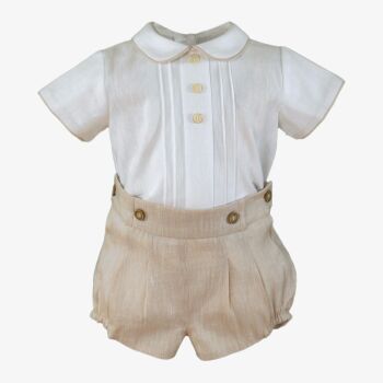 SS25 Boys Miranda Beige Set 37