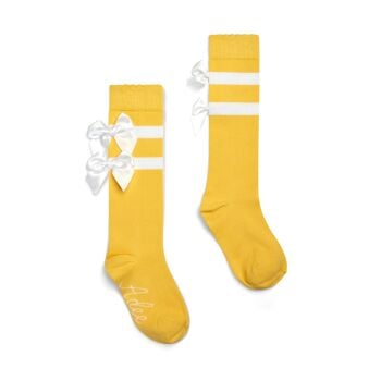 Girls ADee Dawn Socks S252910 Lemon