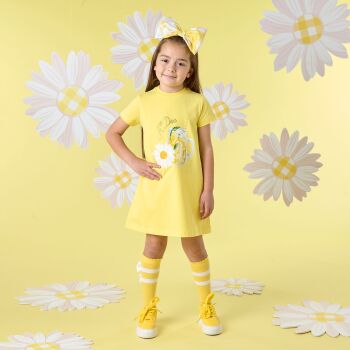 Girls ADee Danica Dress S252710 Lemon