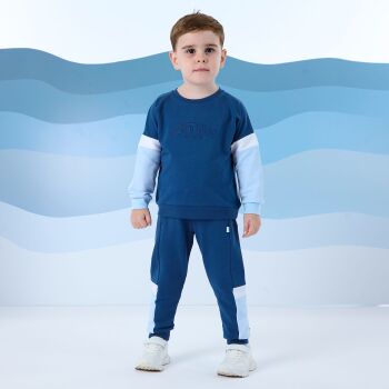 PRE ORDER SS25 Boys Mitch & Son Frances Tracksuit MS25104 Sailor Navy