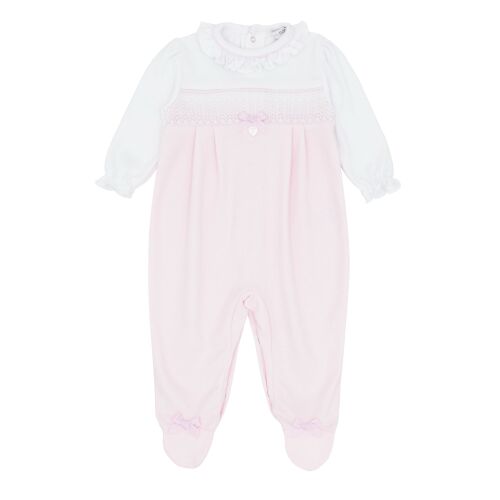 Girls Blues Baby Babygrow BB1807