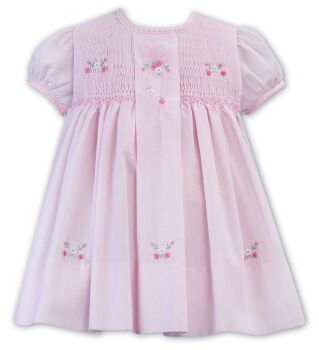 Girls Sarah Louise Heritage Collection Dress C7001 Pink