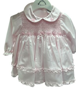 Girls Sarah Louise Dress and Pants 013349 Pink