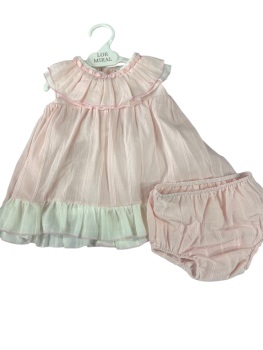 Girls Lor Miral Dress and Pants 51002 Pink