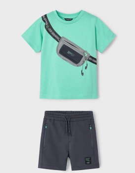 Boys Mayoral T Shirt and Shorts Set 3036 3224