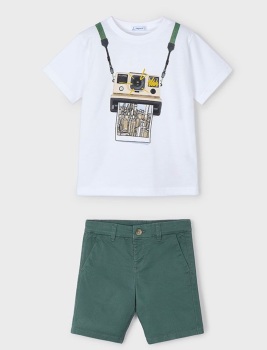 Boys Mayoral T Shirt and Shorts Set 3044 202 (35)