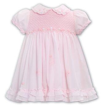 Girls Sarah Louise Dress 013573 Pink
