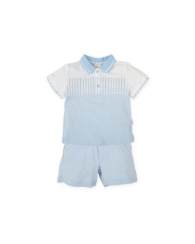 Boys Tutto Piccolo Polo Shirt and Shorts Set 2716