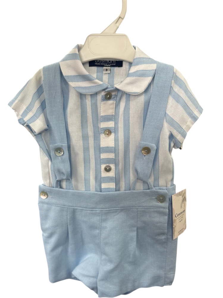 Boys Basmarti Blue and White Set 25105
