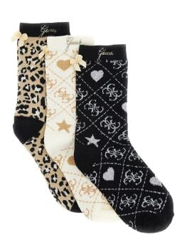 PRE ORDER Girls Guess Socks J5BZ06 (3 Pairs)
