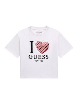 PRE ORDER Girls Guess Short Sleeve T Shirt J5BI07