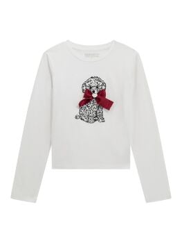 PRE ORDER Girls Guess Midi Long Sleeve T Shirt J5BI09