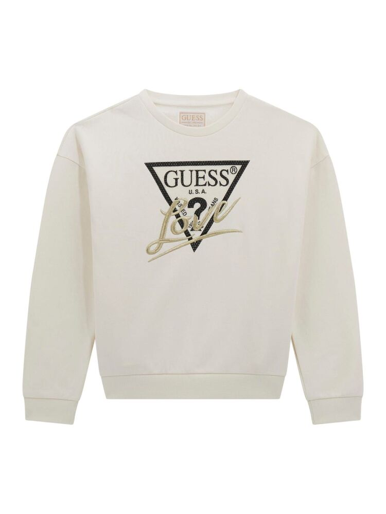 PRE ORDER Girls Guess Long Sleeve Active Top J5BQ04