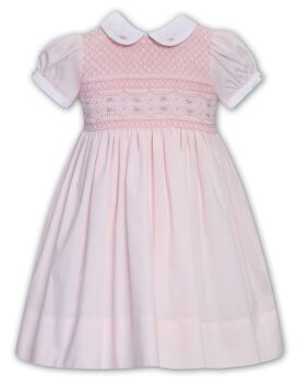 Girls Sarah Louise Dress 013586 Pink