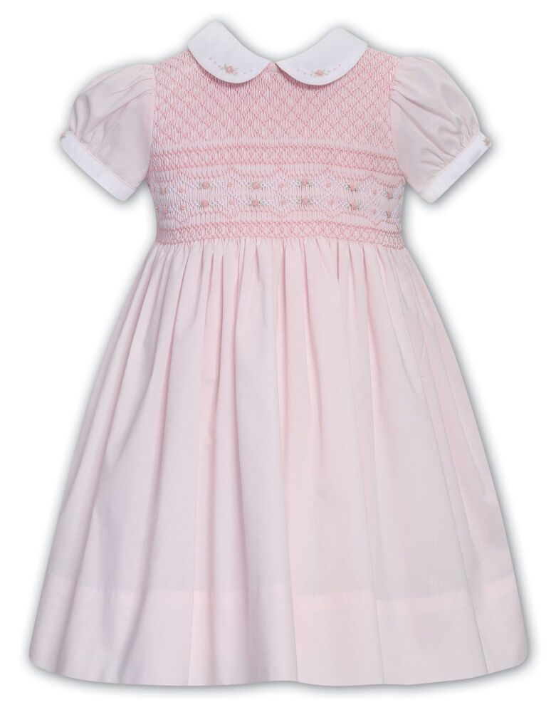 Girls Sarah Louise Dress 013586 Pink