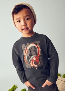 ***PRE ORDER Boys Mayoral Long Sleeve Top 4080 Shadow 93