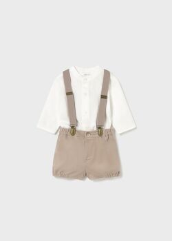 ***PRE ORDER Boys Mayoral 2 Piece Set 2257 Light Beige 42