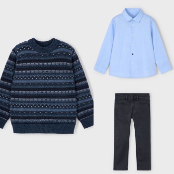 ***PRE ORDER Boys Mayoral 3 Piece Set 4381 4130 504