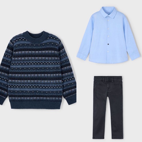 ***PRE ORDER Boys Mayoral 3 Piece Set 4381 4130 504