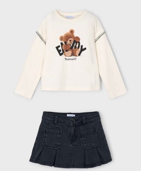 ***PRE ORDER Girls Mayoral Top and Skirt Set 4901 4012