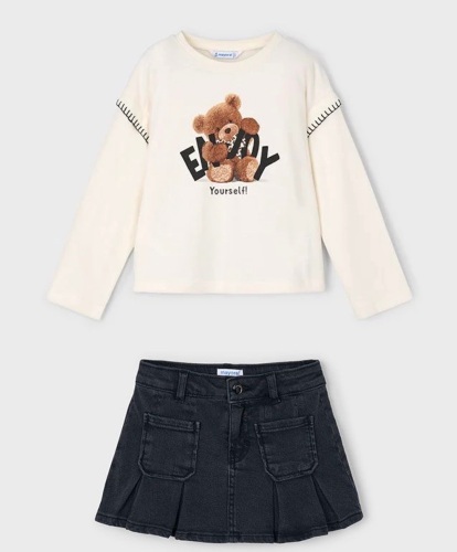***PRE ORDER Girls Mayoral Top and Skirt Set 4901 4012