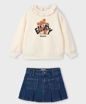 ***PRE ORDER Girls Mayoral Top and Skirt Set 4901 4430
