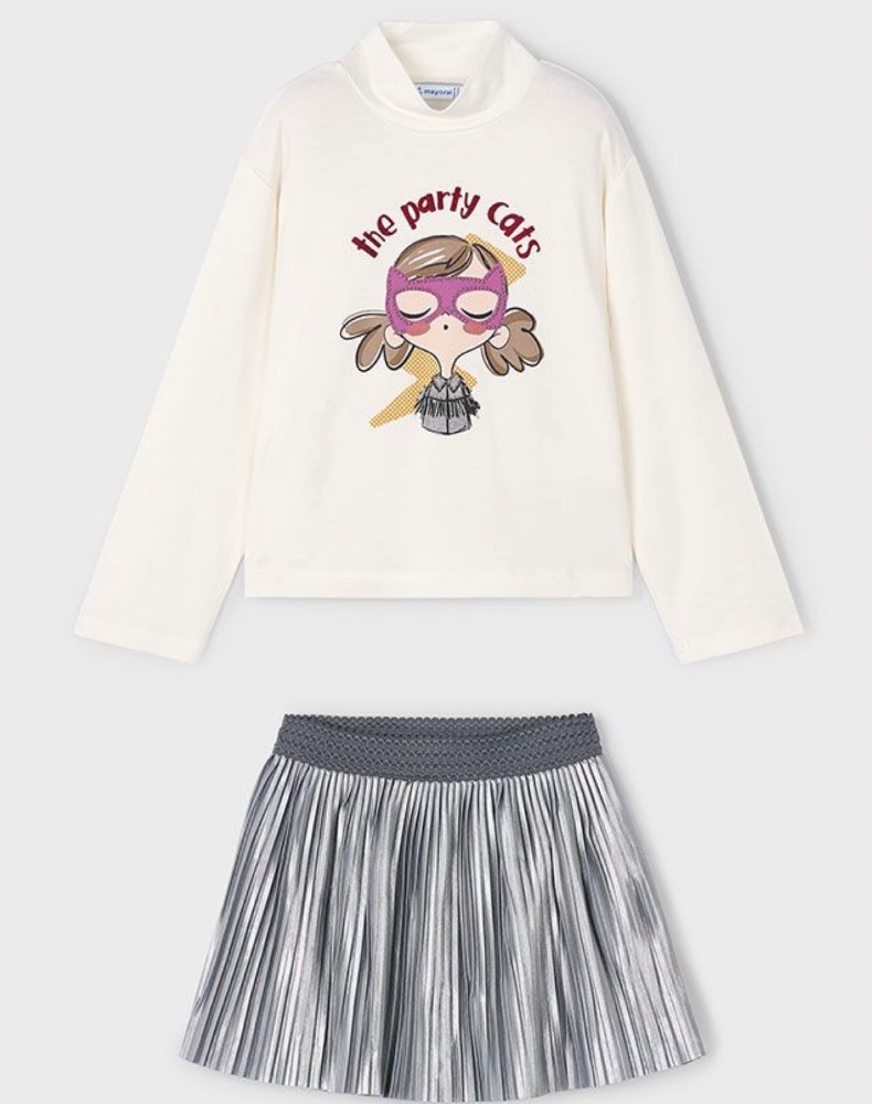 ***PRE ORDER Girls Mayoral Top and Skirt Set 4903 4002 (36,73)