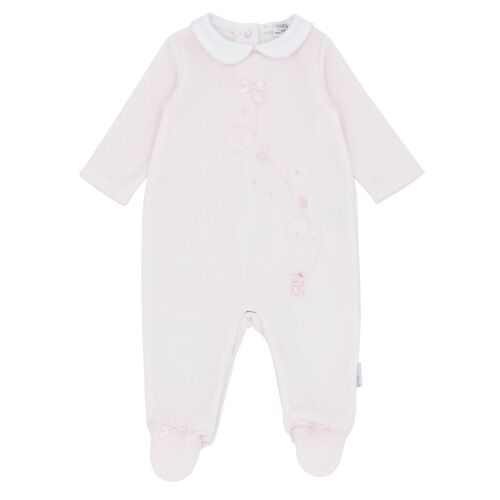 Girls Blues Baby Babygrow BB2067