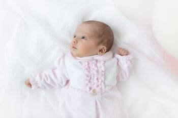 Girls Blues Baby Babygrow BB2070