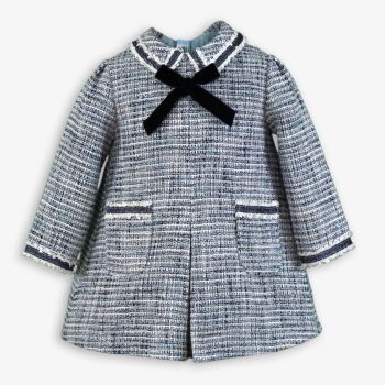 ***Pre Order AW25/26 Girls Miranda Navy Dress 129