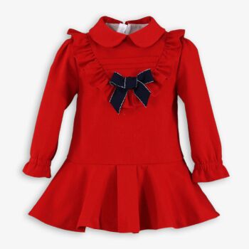 ***Pre Order AW25/26 Girls Miranda Red Dress 133