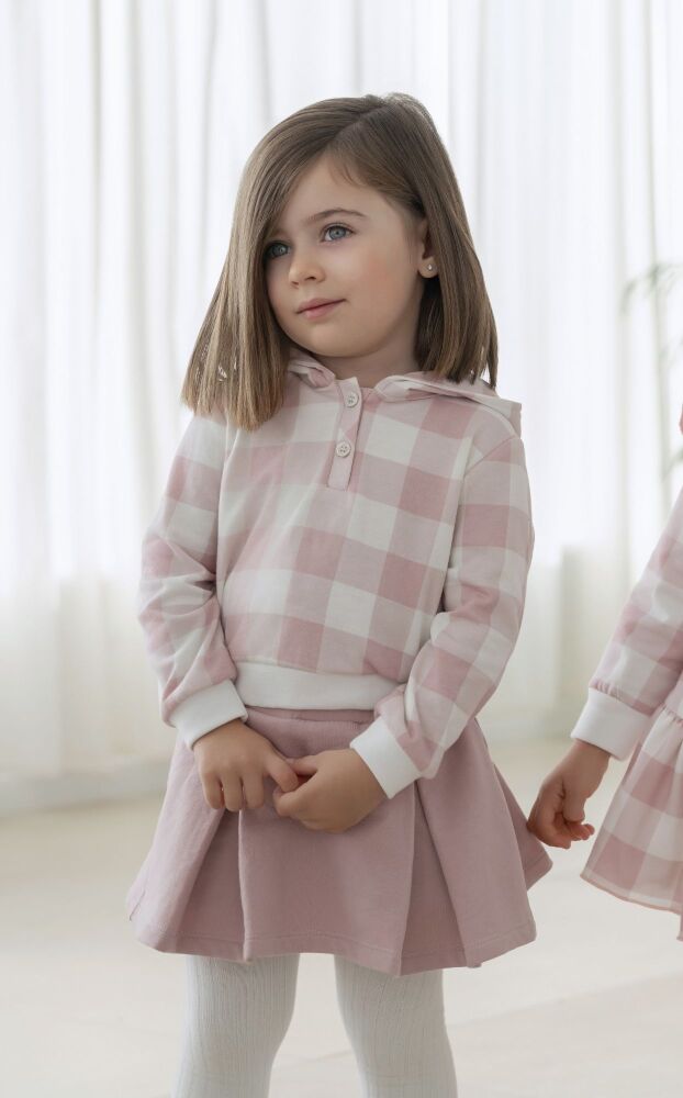 ***Pre Order AW25/26 Girls Miranda Pink Shorts Set 618